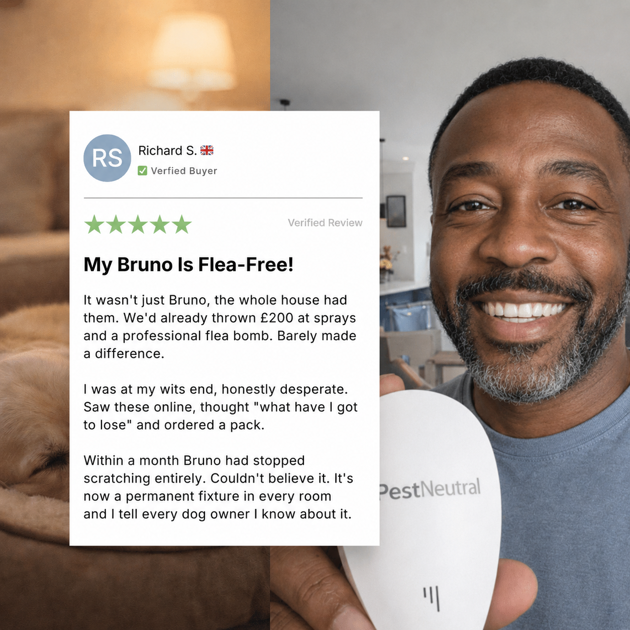 Ultrasonic Fleas Repeller nin