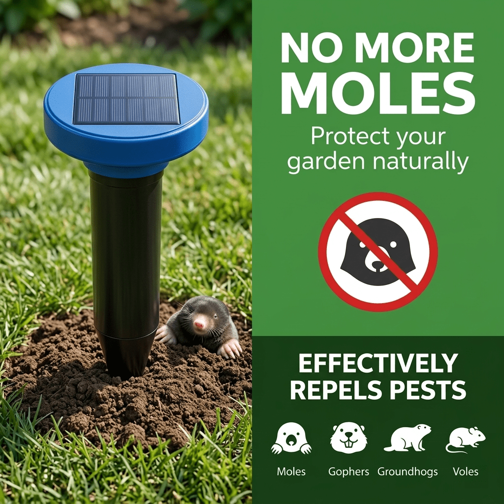 Keep Your Lawn Smooth and Mole - Free, Without the Mess, Traps, or Hassle - PestNeutral