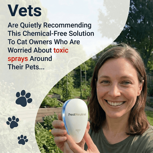 Ultrasonic Fleas Repeller - PestNeutral