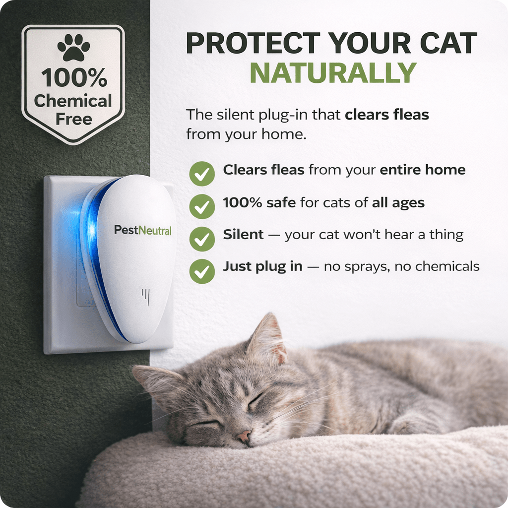 Ultrasonic Fleas Repeller - PestNeutral